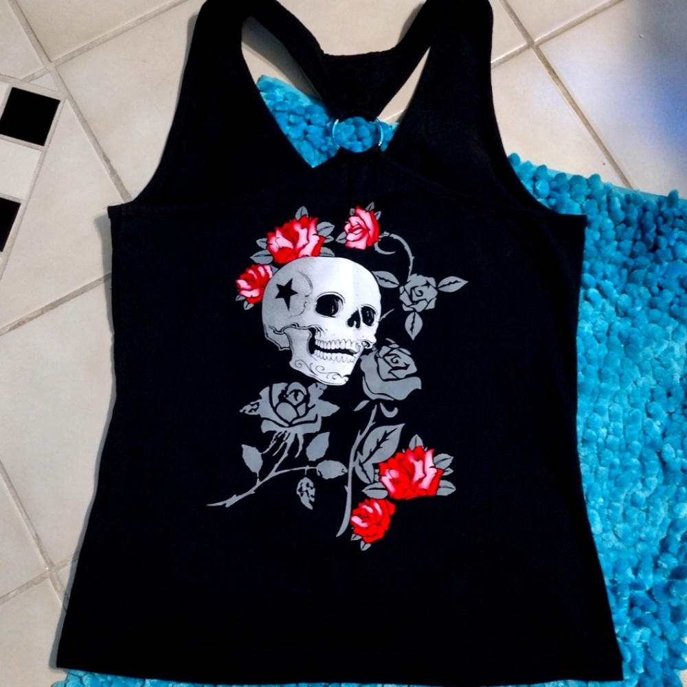 Venus skull tank top